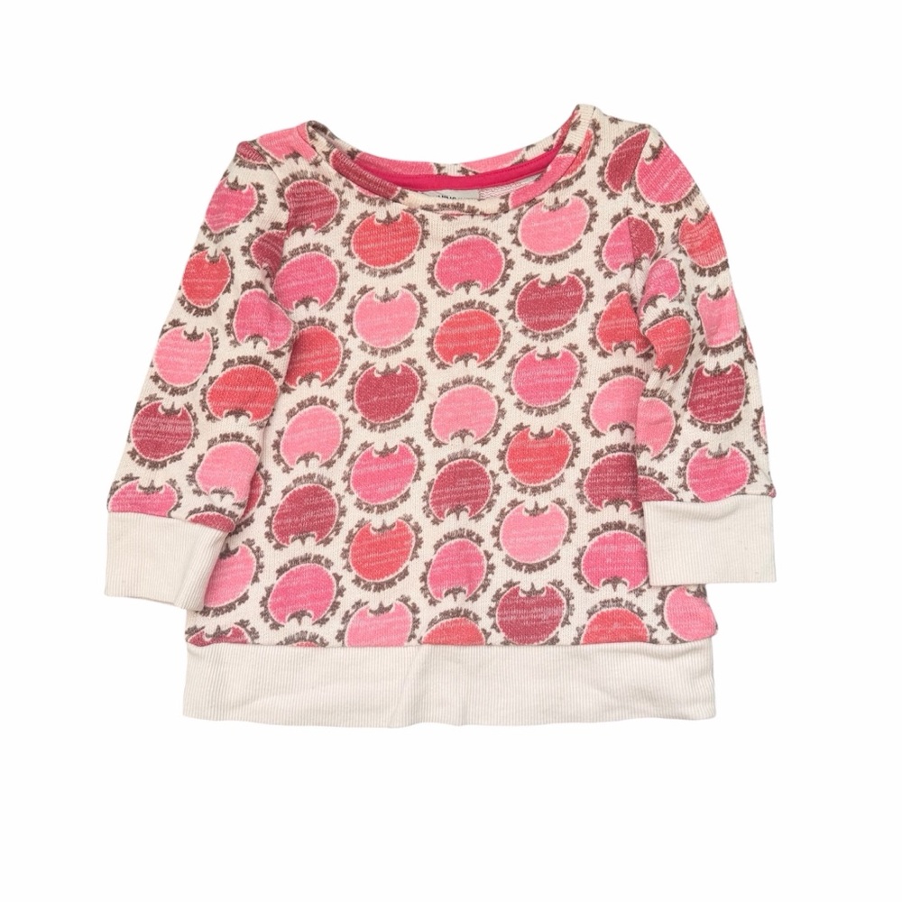 Charming Pink and Cream Kids Sweater